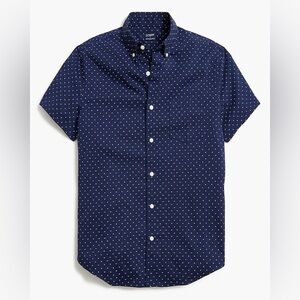 J.Crew short sleeve button down, size S
